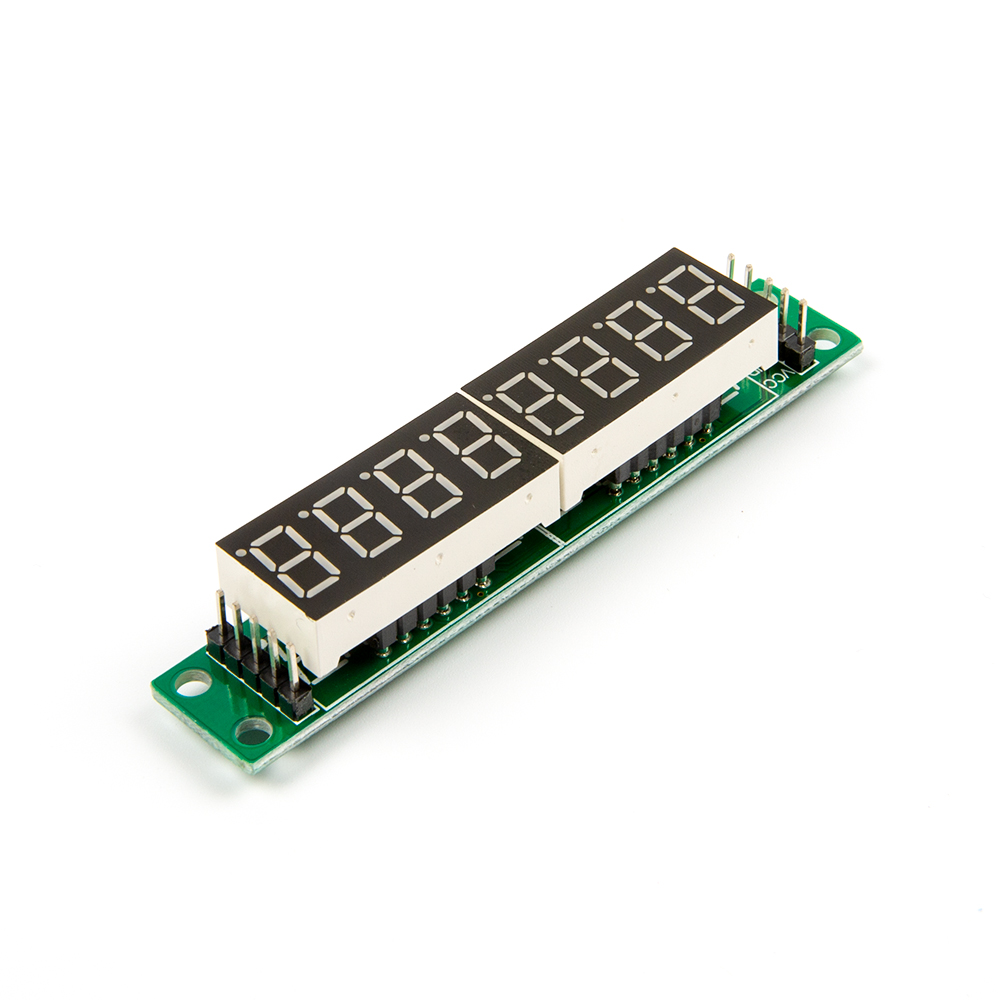 Цифровой дисплей MAX7219, (съёмные индикаторы)